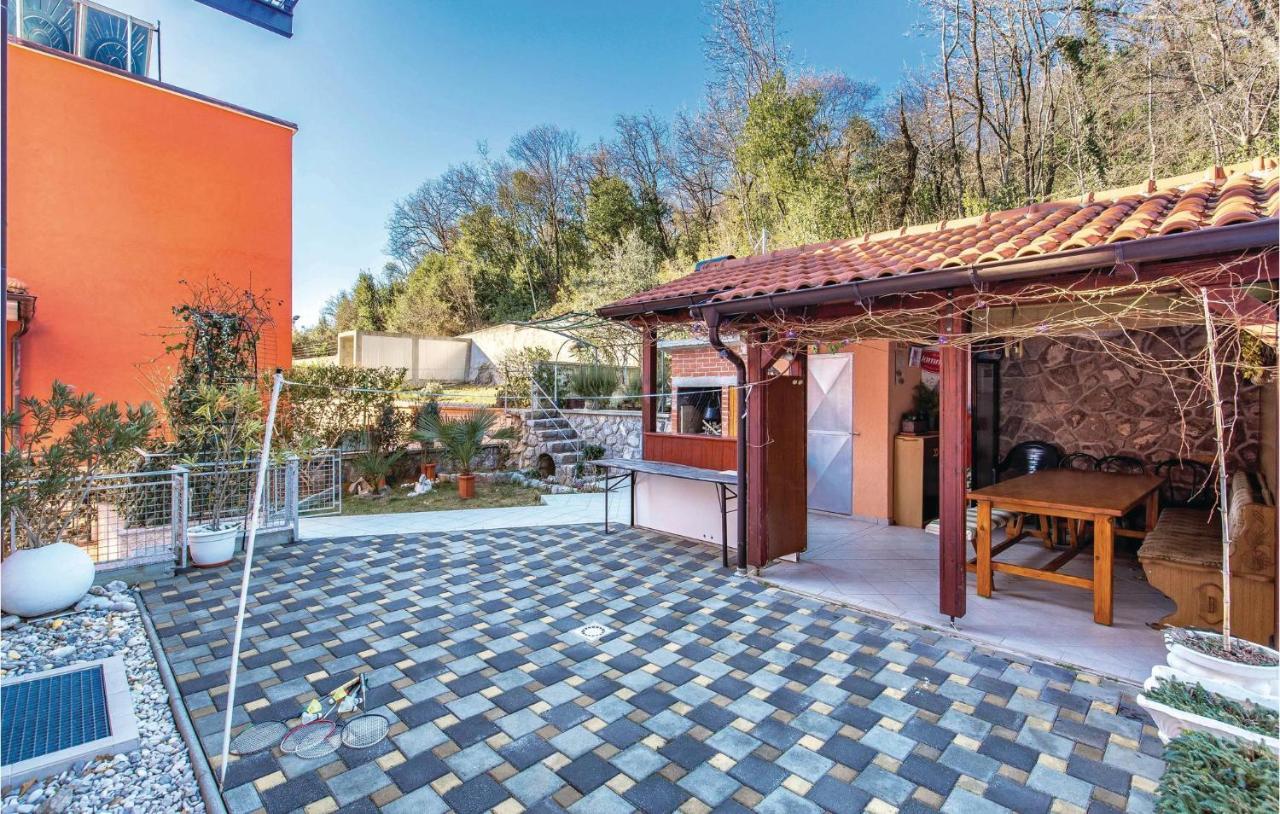 Nice Apartment In Volosko With Kitchen Bagian luar foto